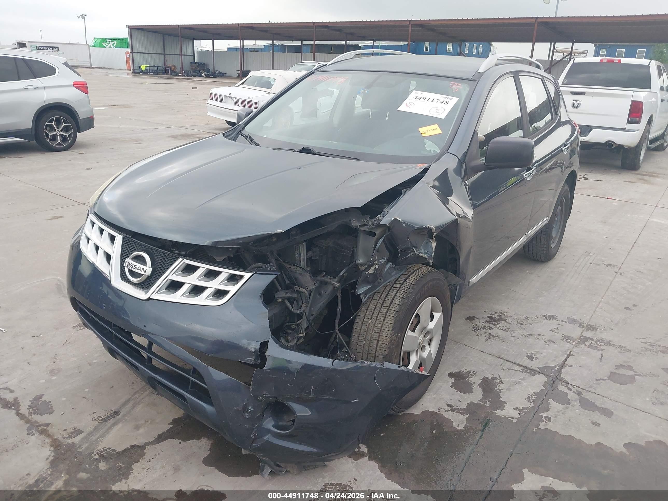 2015 Nissan Rogue Select S Gray vin: JN8AS5MV9FW262109