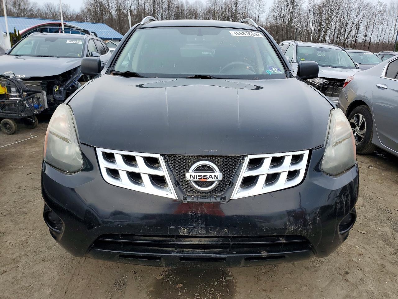 2015 Nissan Rogue Select S Black vin: JN8AS5MV9FW752145