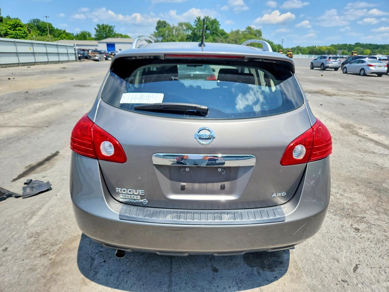 2015 Nissan Rogue Select S Gray vin: JN8AS5MV9FW754042