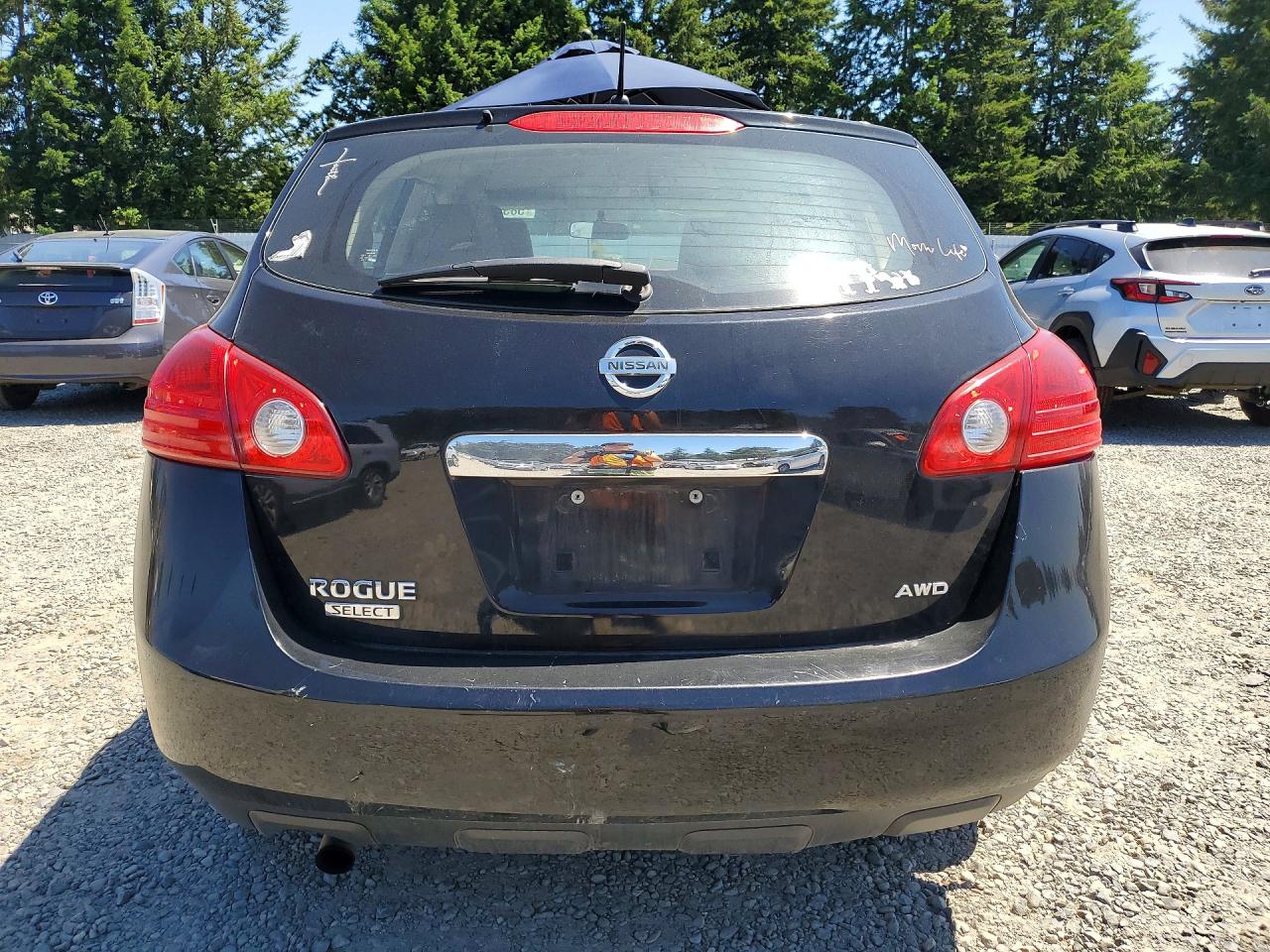 2015 Nissan Rogue Select S Black vin: JN8AS5MV9FW761539