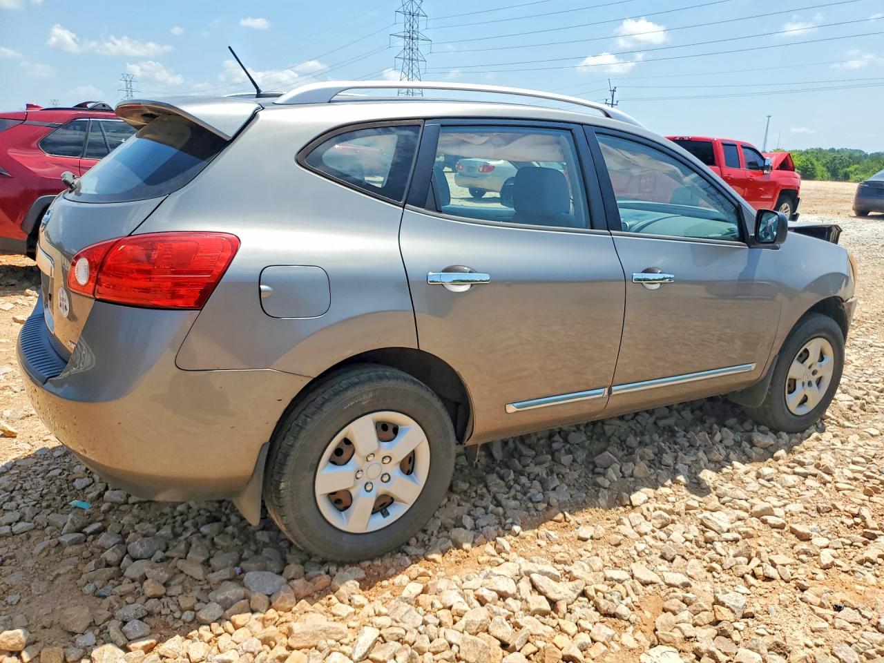 2015 Nissan Rogue Gray vin: JN8AS5MV9FW762870
