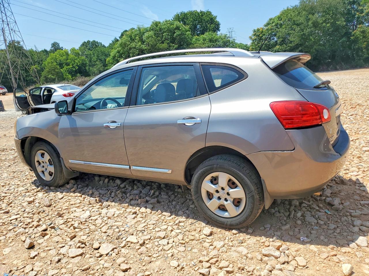 2015 Nissan Rogue Gray vin: JN8AS5MV9FW762870