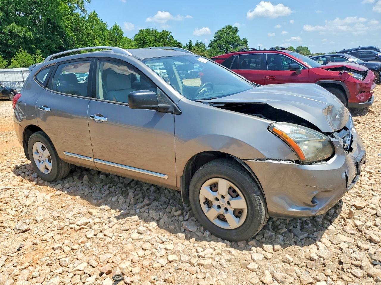2015 Nissan Rogue Gray vin: JN8AS5MV9FW762870