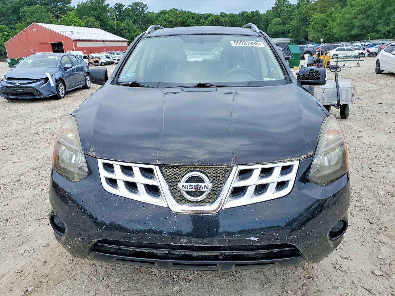 2015 Nissan Rogue Select S Черный vin: JN8AS5MV9FW769611