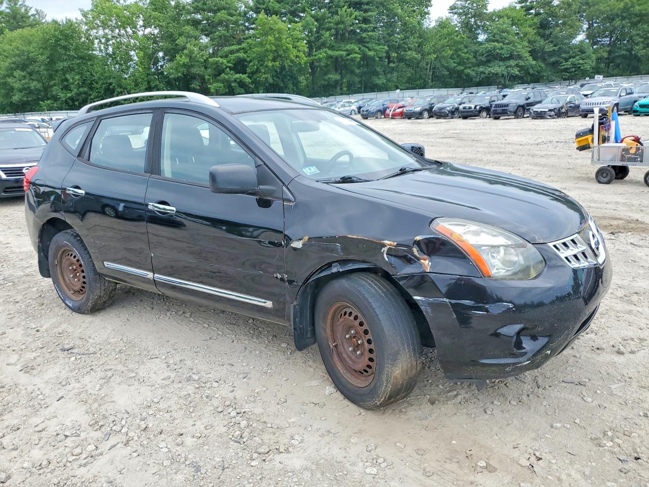 2015 Nissan Rogue Select S Черный vin: JN8AS5MV9FW769611