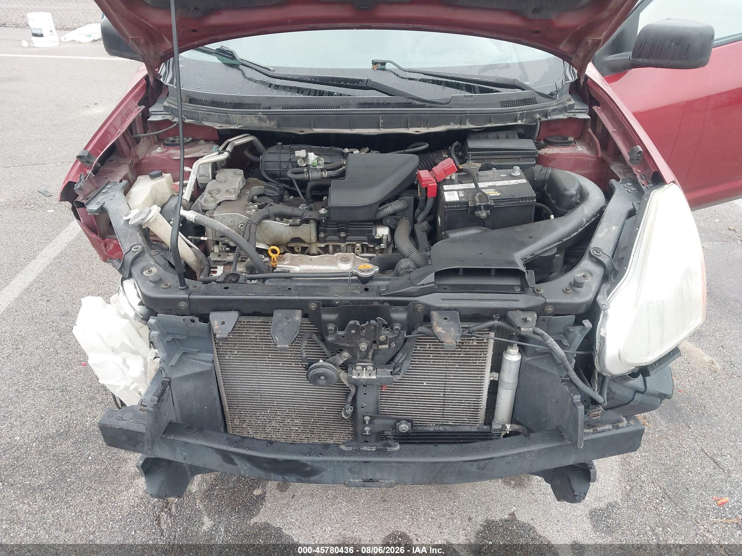 2010 Nissan Rogue S Red vin: JN8AS5MVXAW115516