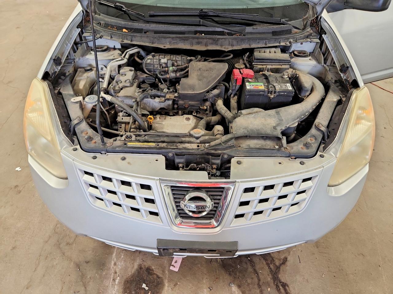 2010 Nissan Rogue S Silver vin: JN8AS5MVXAW118870