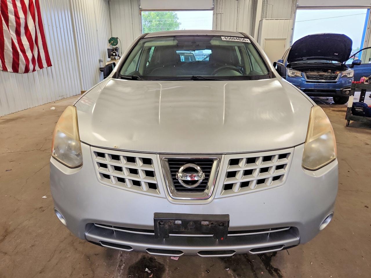 2010 Nissan Rogue S Silver vin: JN8AS5MVXAW118870