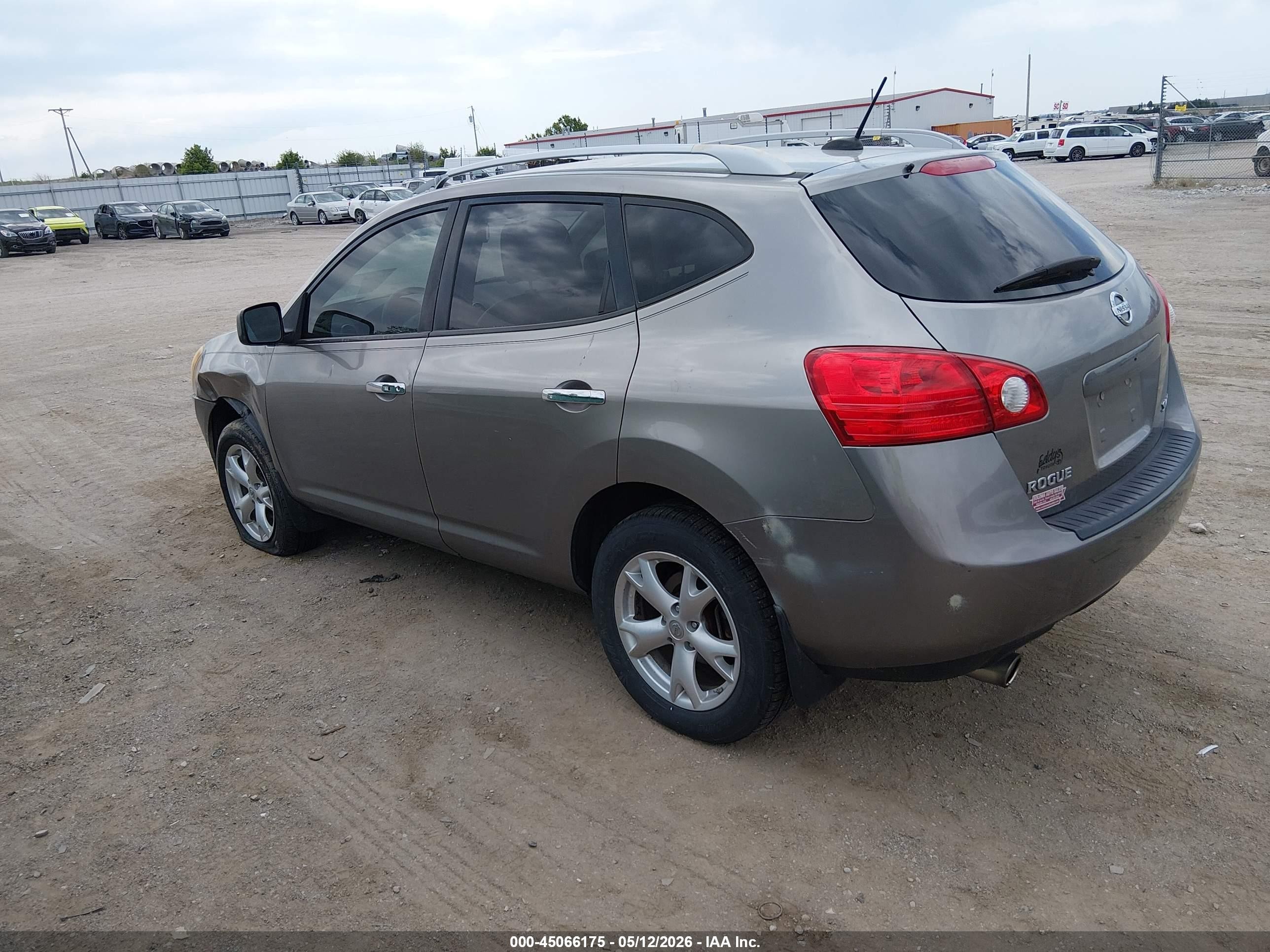2010 Nissan Rogue Sl Gray vin: JN8AS5MVXAW119985