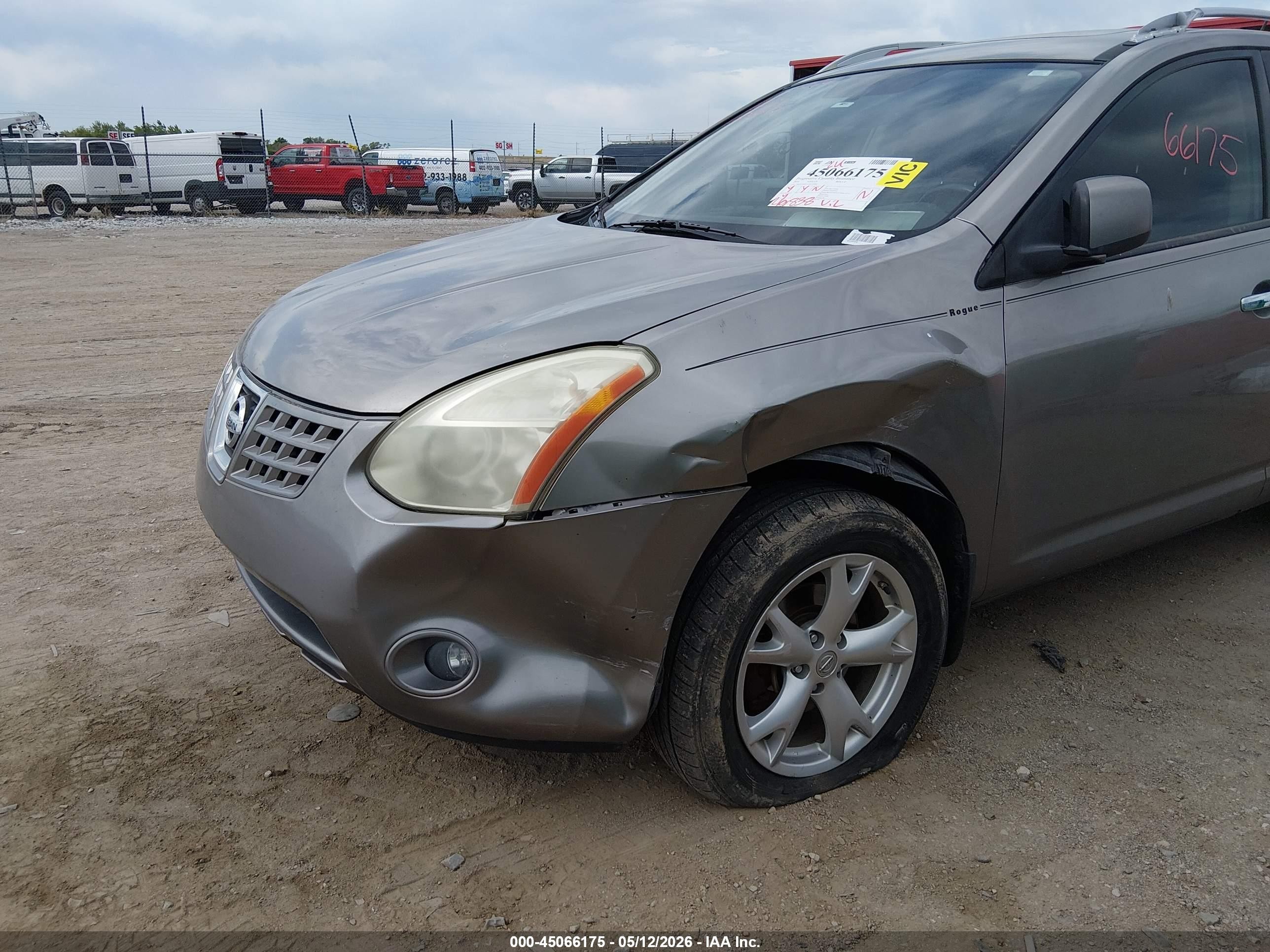 2010 Nissan Rogue Sl Gray vin: JN8AS5MVXAW119985