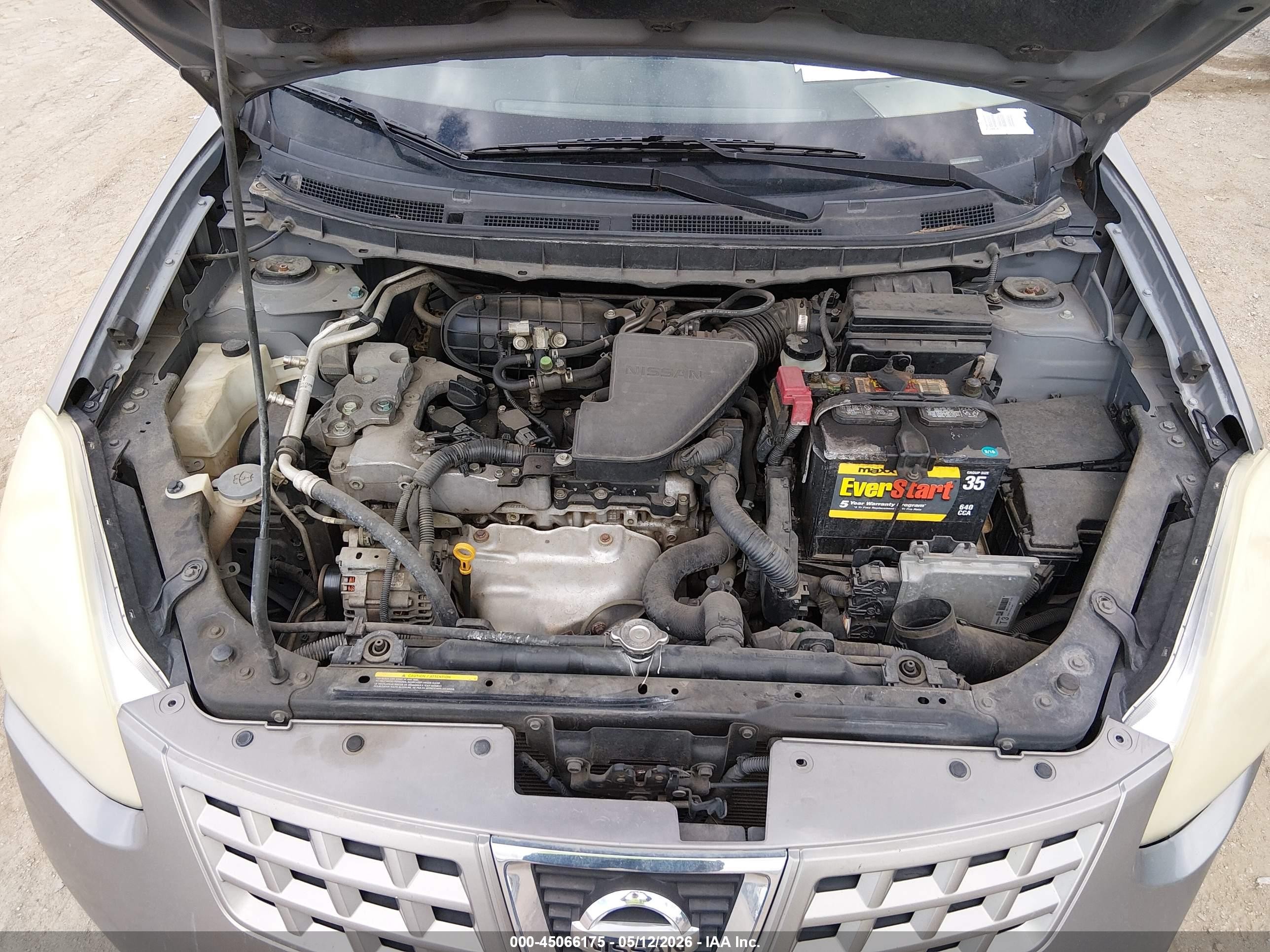 2010 Nissan Rogue Sl Gray vin: JN8AS5MVXAW119985