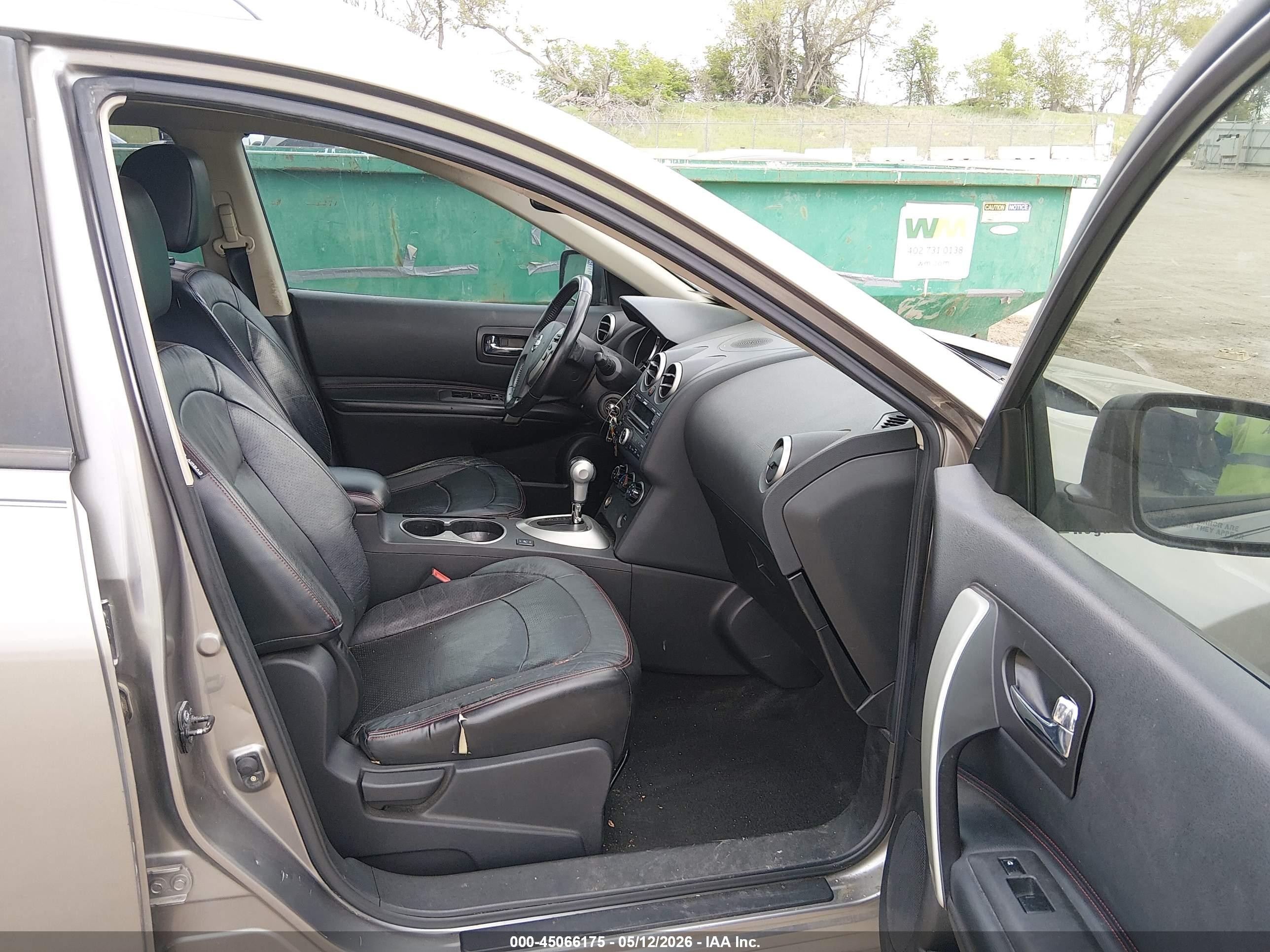 2010 Nissan Rogue Sl Gray vin: JN8AS5MVXAW119985