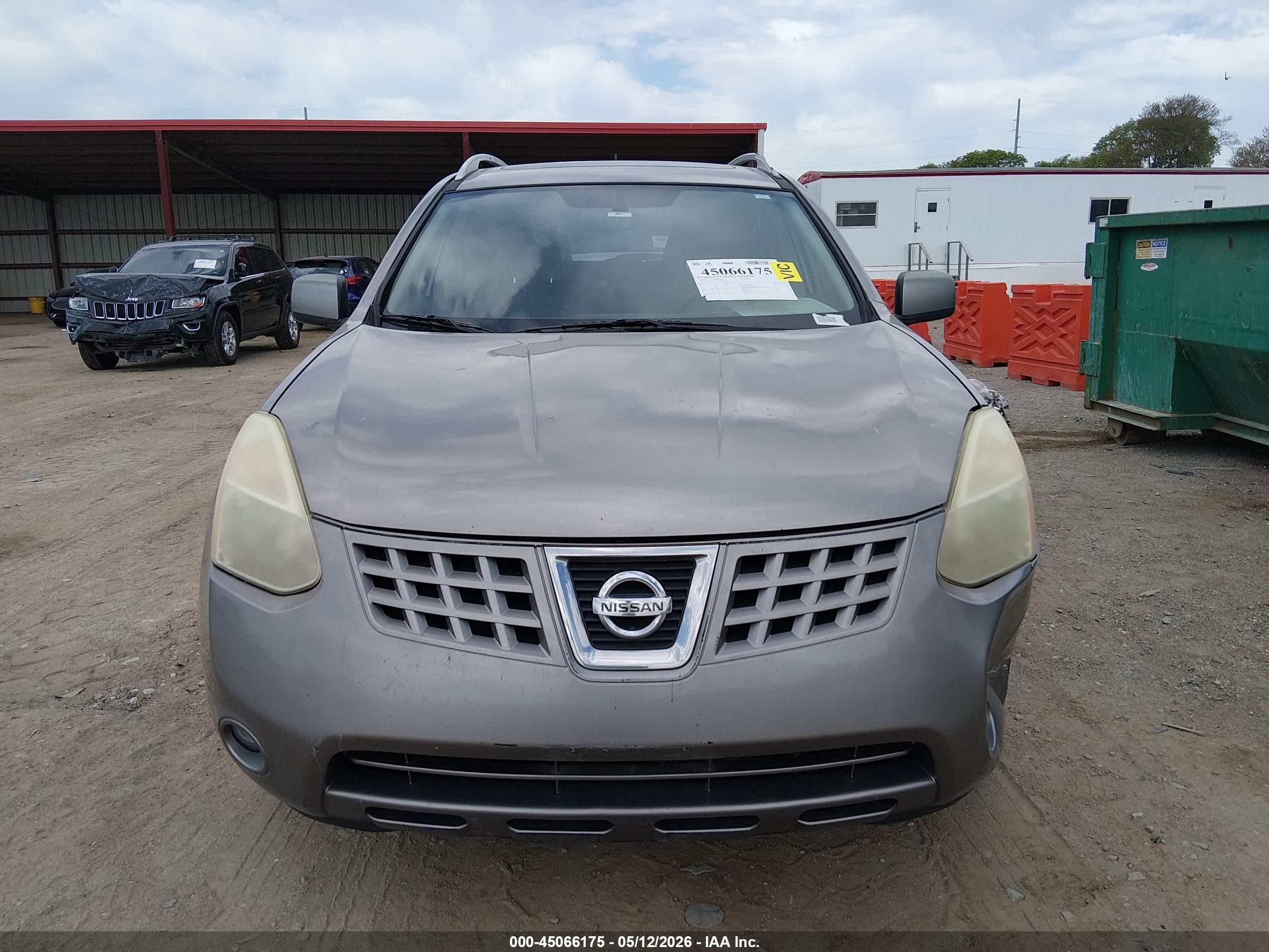 2010 Nissan Rogue Sl Gray vin: JN8AS5MVXAW119985
