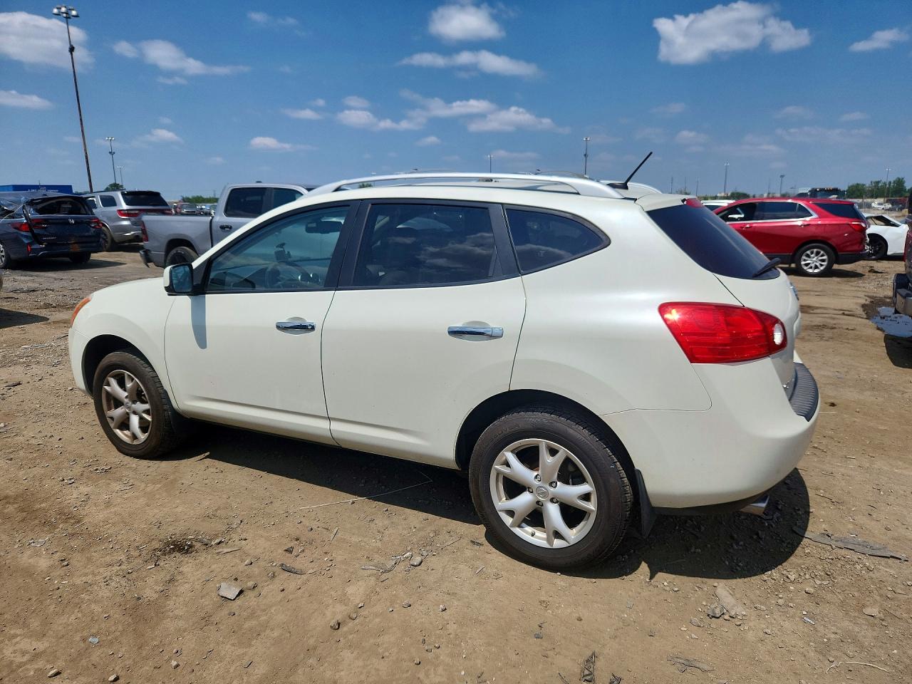 2010 Nissan Rogue S Белый vin: JN8AS5MVXAW125317
