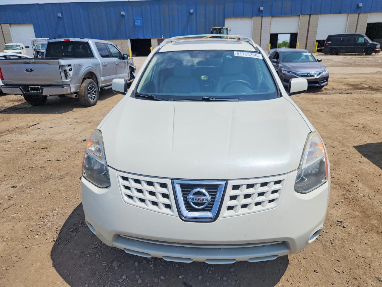 2010 Nissan Rogue S Белый vin: JN8AS5MVXAW125317