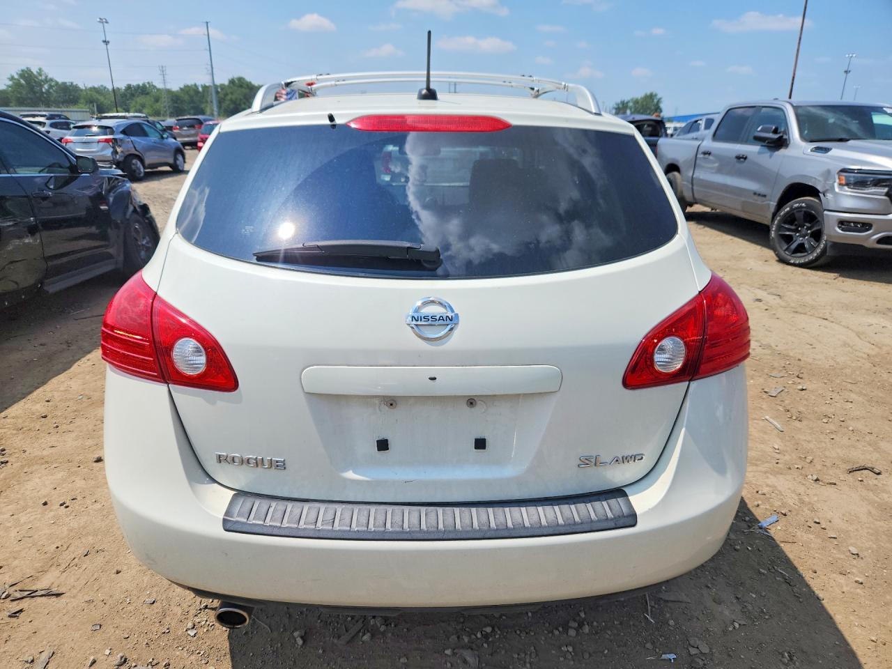 2010 Nissan Rogue S Белый vin: JN8AS5MVXAW125317