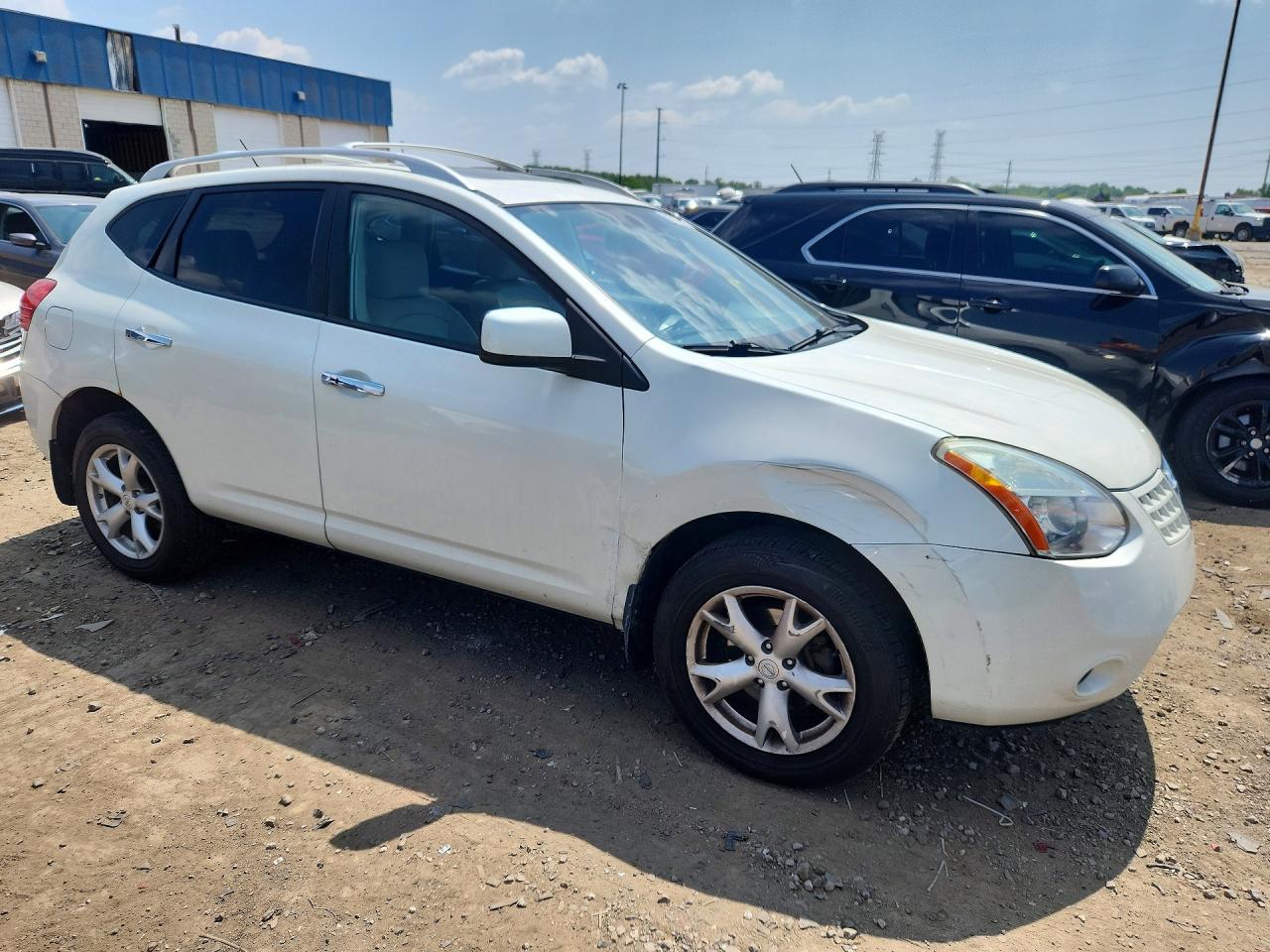 2010 Nissan Rogue S Белый vin: JN8AS5MVXAW125317
