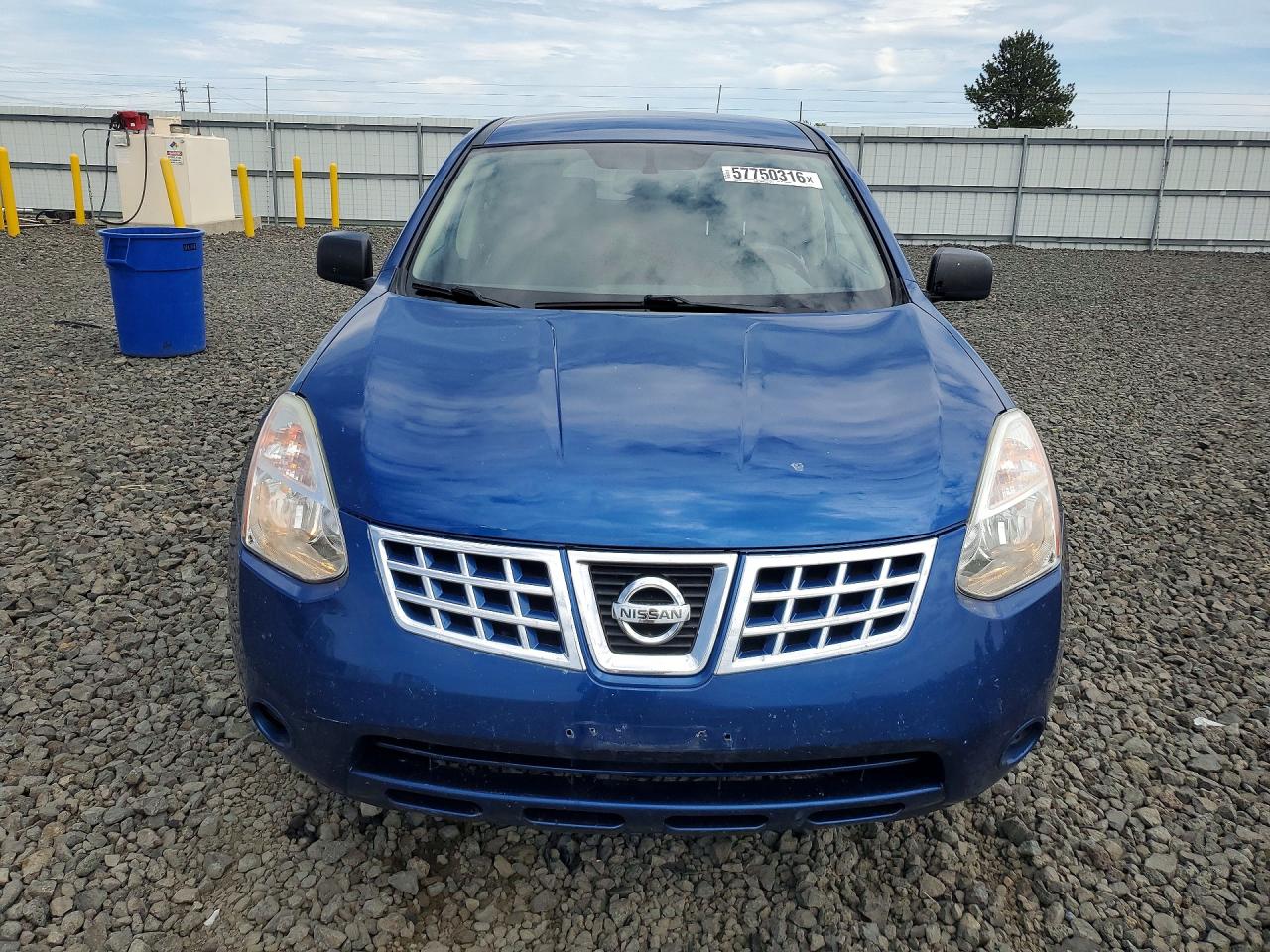 2010 Nissan Rogue S Blue vin: JN8AS5MVXAW131151
