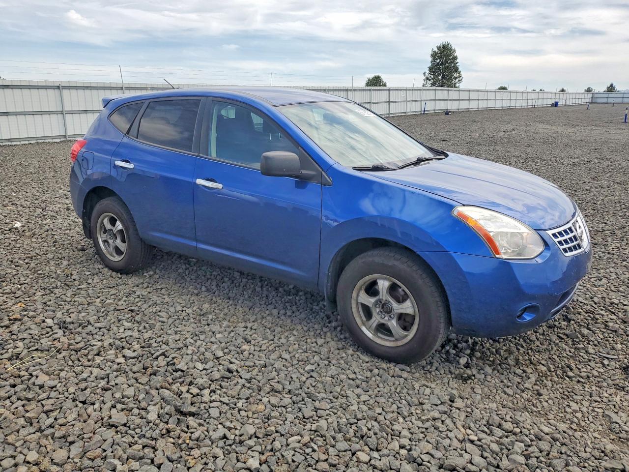 2010 Nissan Rogue S Blue vin: JN8AS5MVXAW131151