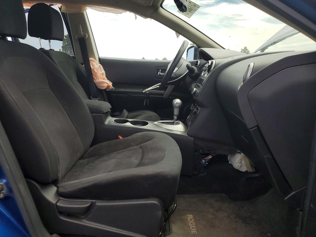 2010 Nissan Rogue S Blue vin: JN8AS5MVXAW131151
