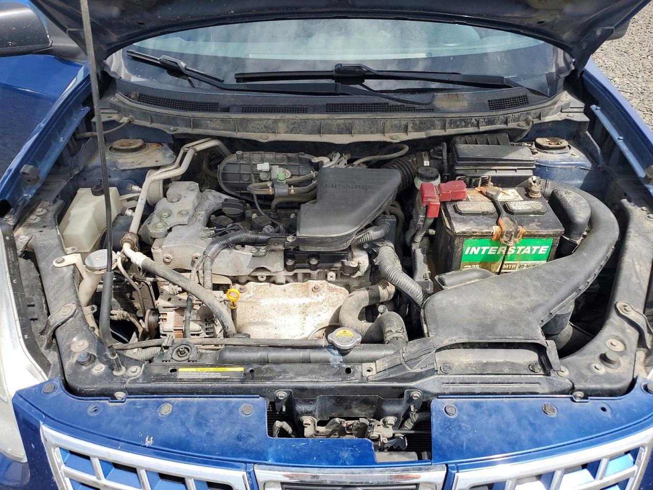 2010 Nissan Rogue S Blue vin: JN8AS5MVXAW131151
