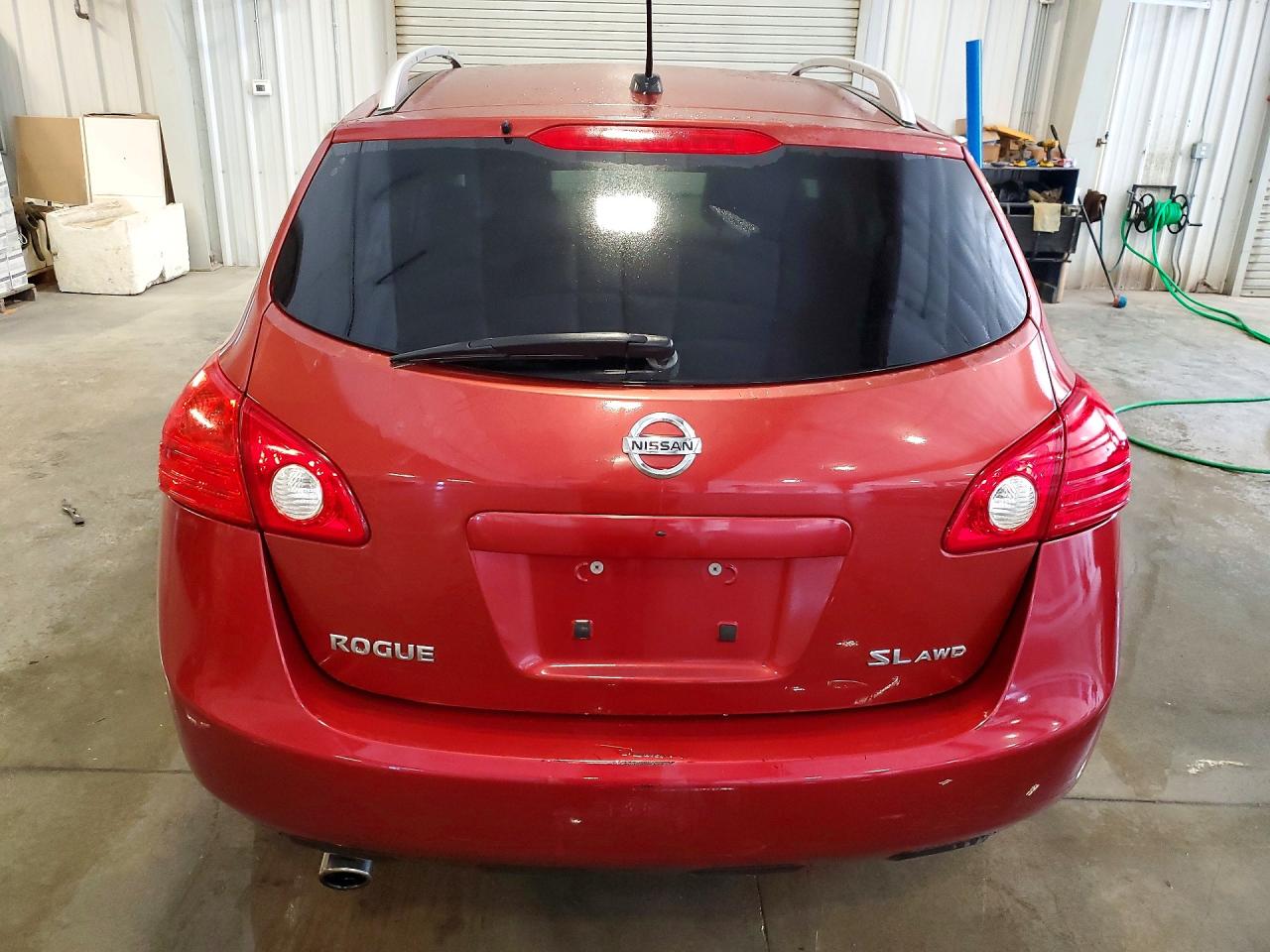 2010 Nissan Rogue S Red vin: JN8AS5MVXAW137404