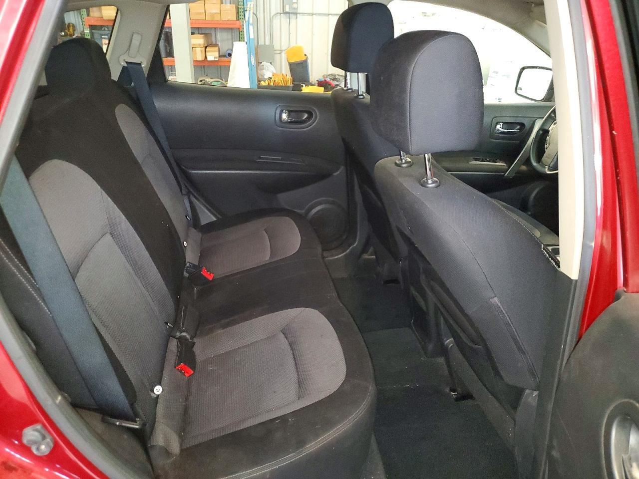2010 Nissan Rogue S Red vin: JN8AS5MVXAW137404
