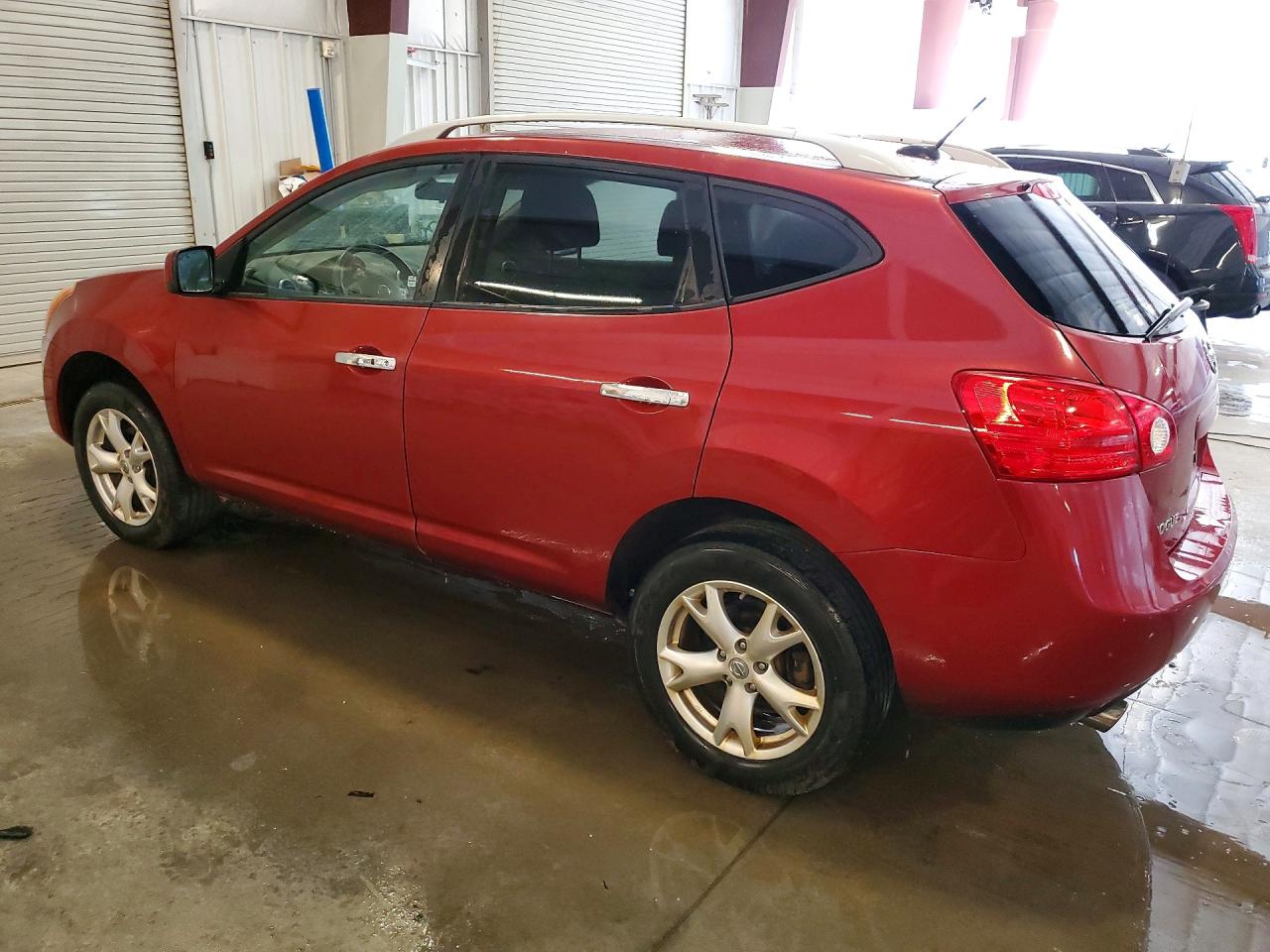 2010 Nissan Rogue S Red vin: JN8AS5MVXAW137404