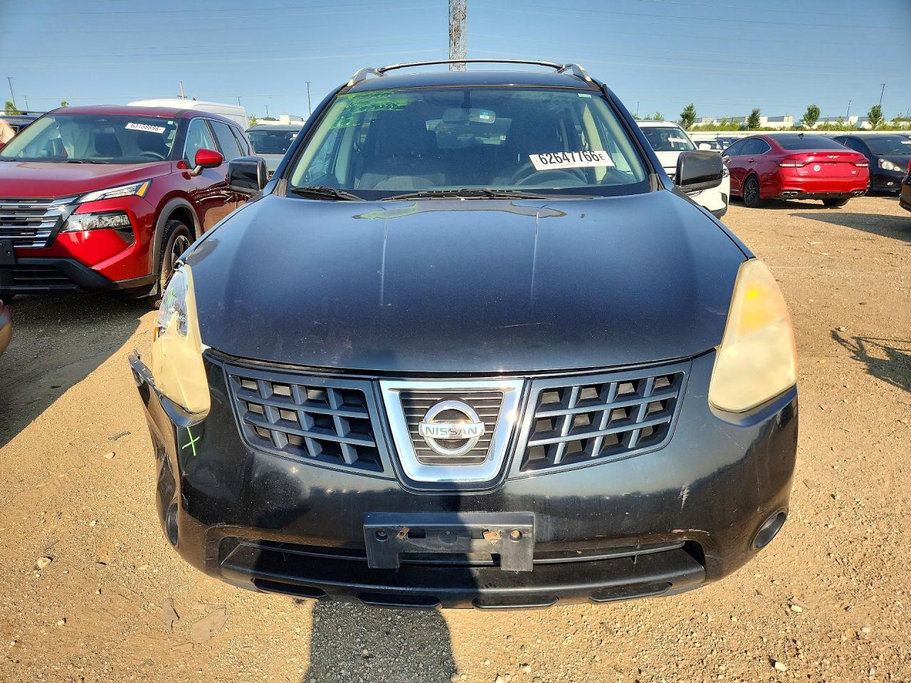 2010 Nissan Rogue S Black vin: JN8AS5MVXAW608130