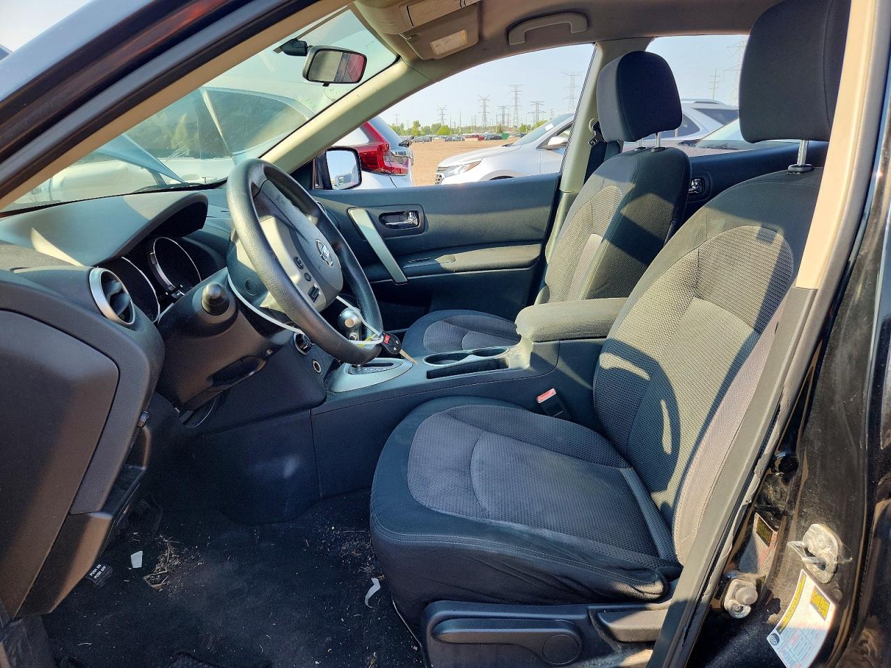 2010 Nissan Rogue S Black vin: JN8AS5MVXAW608130