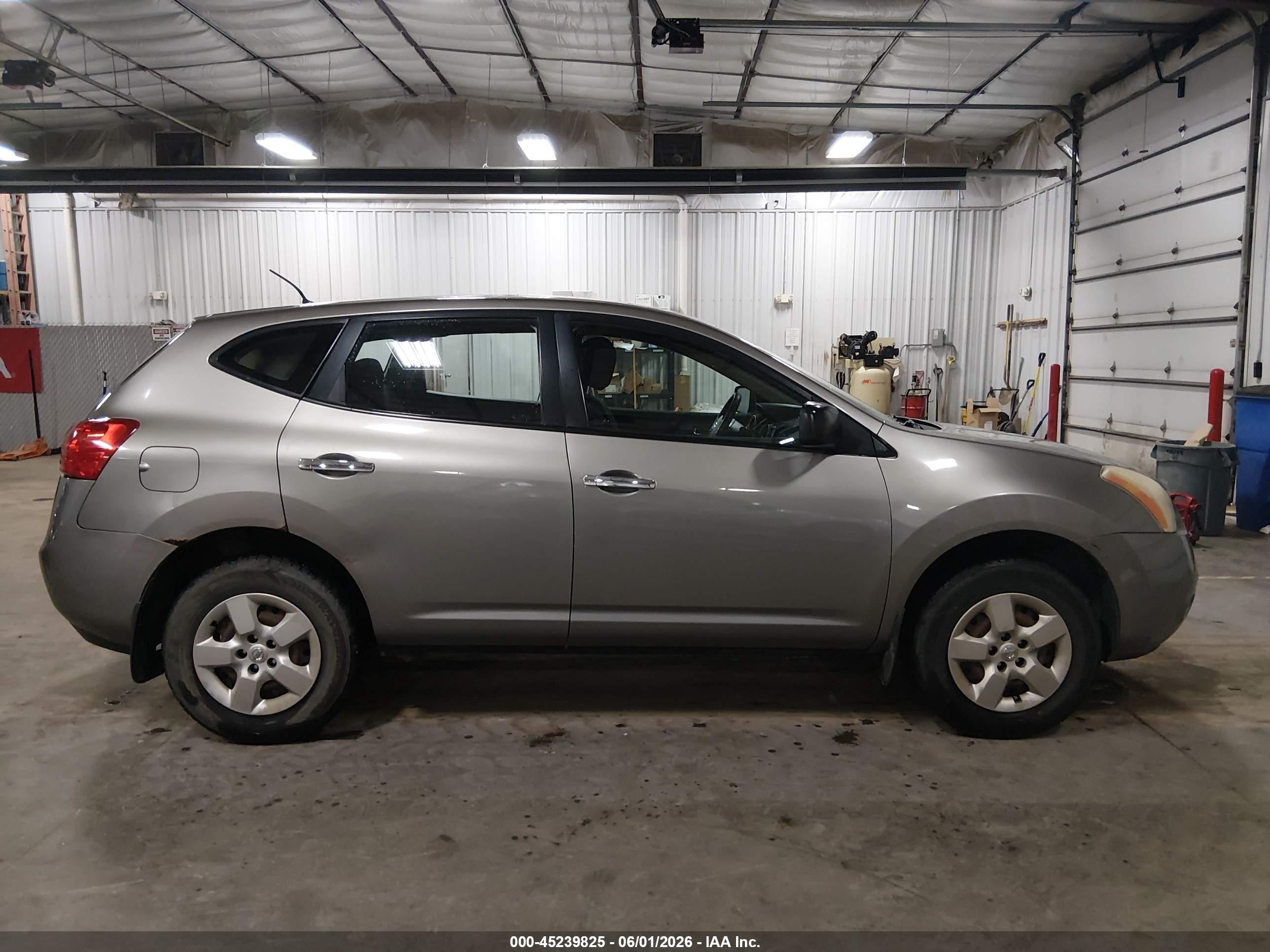 2010 Nissan Rogue S Gray vin: JN8AS5MVXAW611321