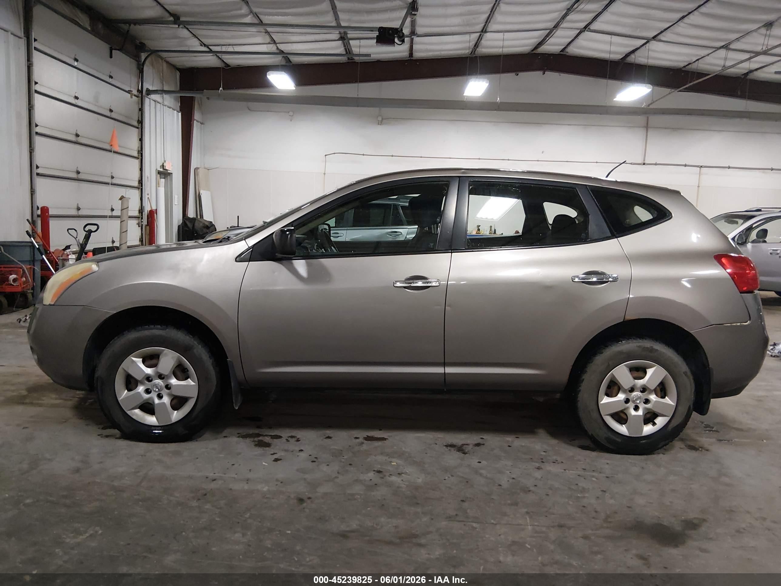 2010 Nissan Rogue S Gray vin: JN8AS5MVXAW611321