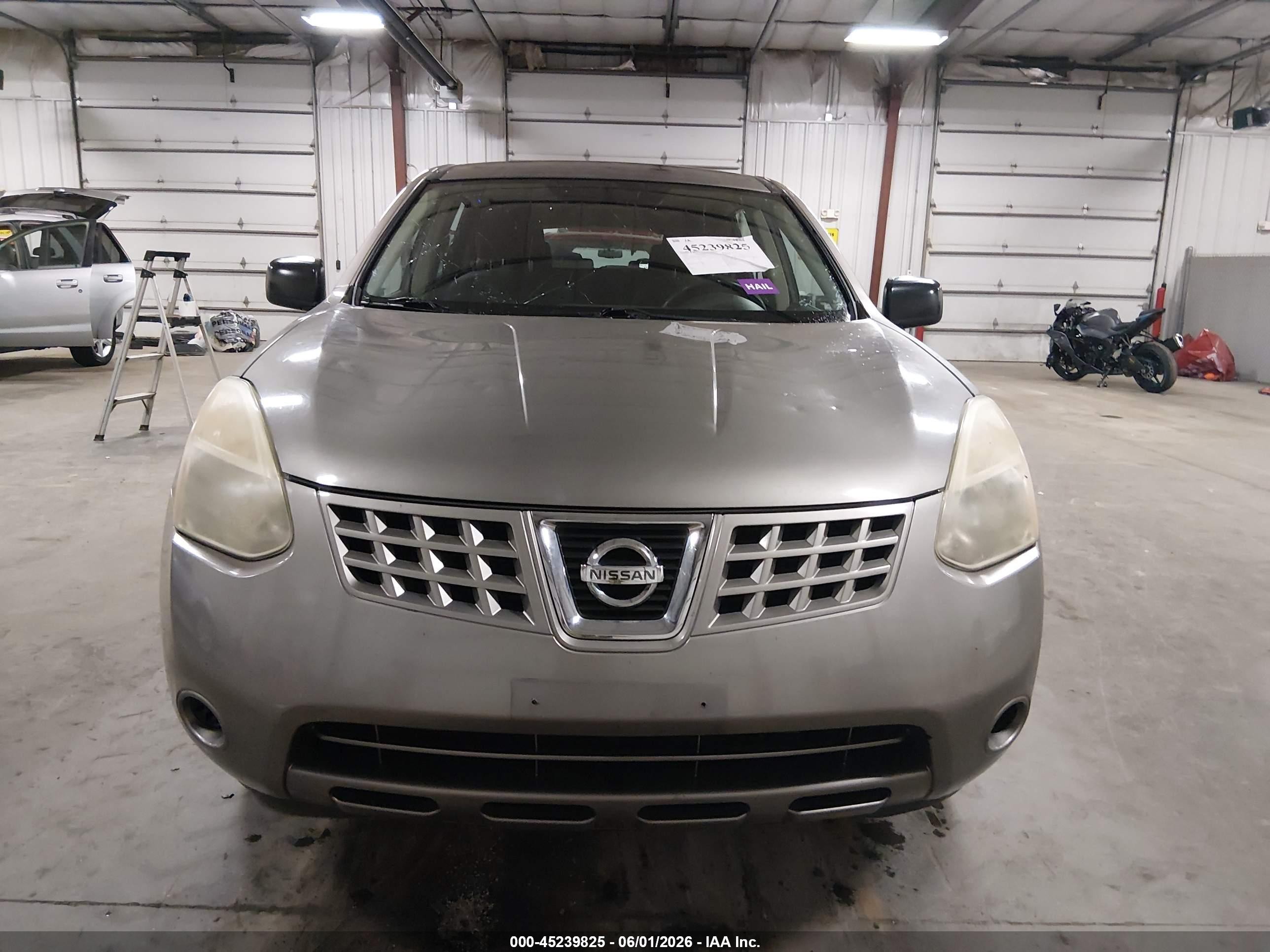 2010 Nissan Rogue S Gray vin: JN8AS5MVXAW611321