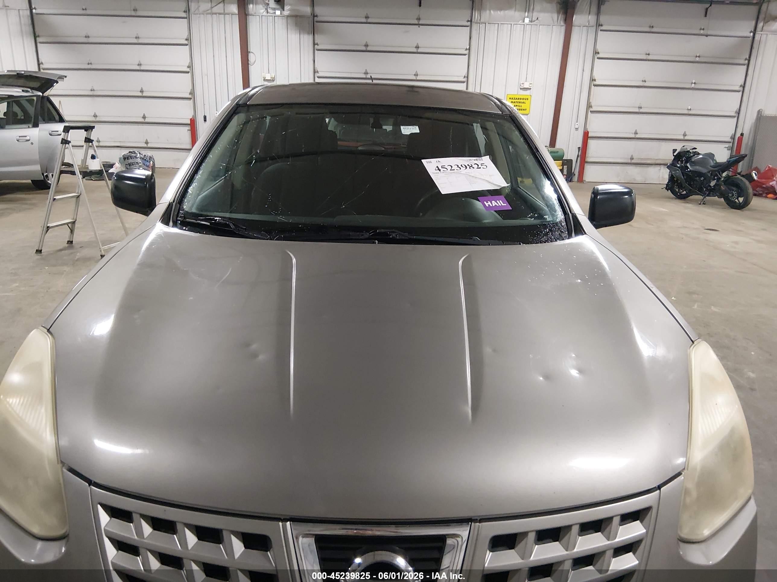 2010 Nissan Rogue S Gray vin: JN8AS5MVXAW611321
