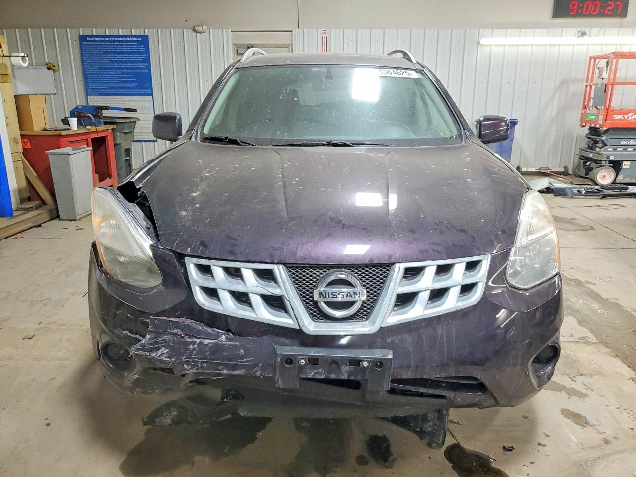 2011 Nissan Rogue S Purple vin: JN8AS5MVXBW253476