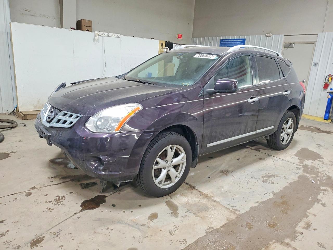 2011 Nissan Rogue S Purple vin: JN8AS5MVXBW253476