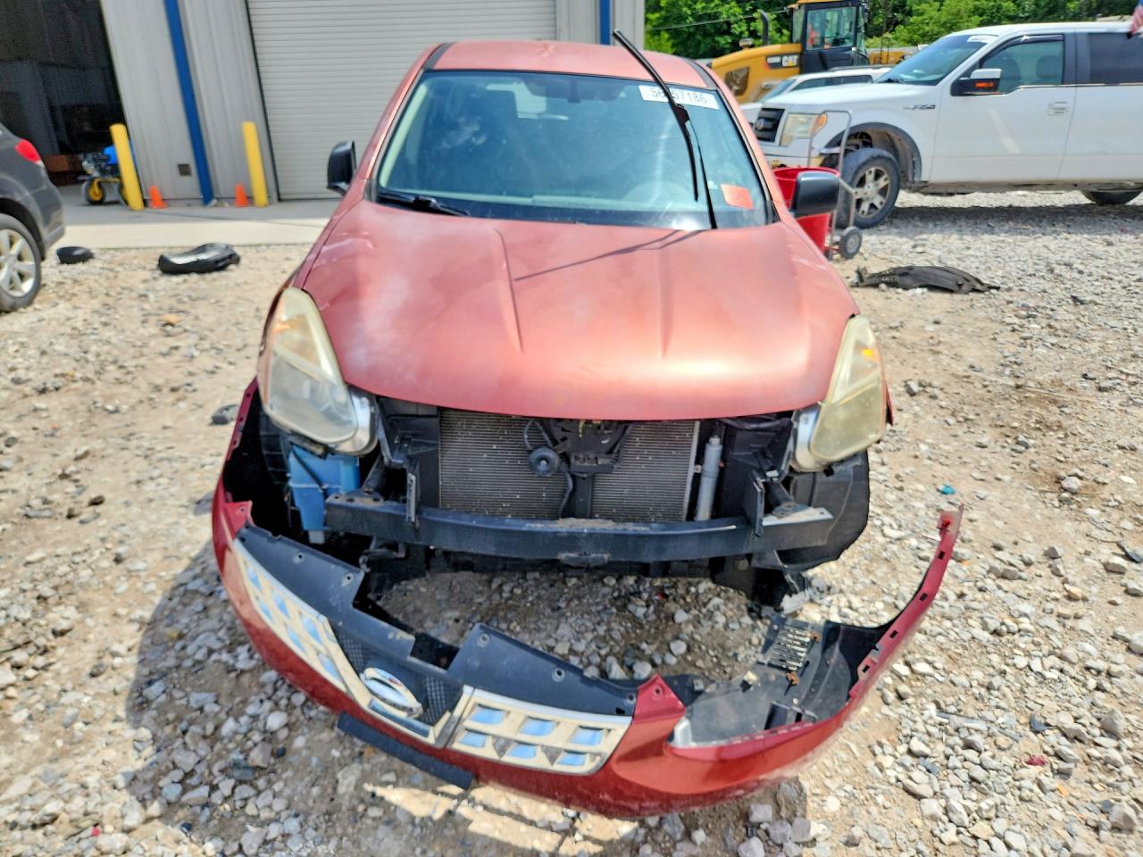 2011 Nissan Rogue S Burgundy vin: JN8AS5MVXBW277972
