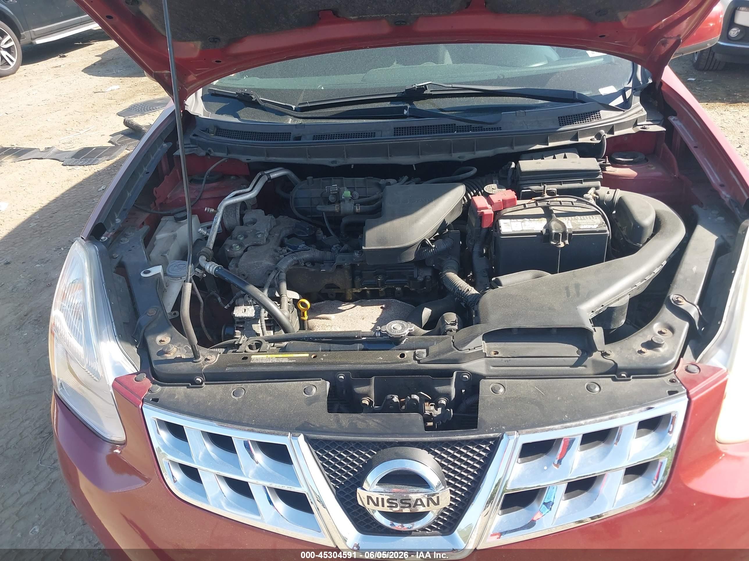 2011 Nissan Rogue Sv Red vin: JN8AS5MVXBW279060