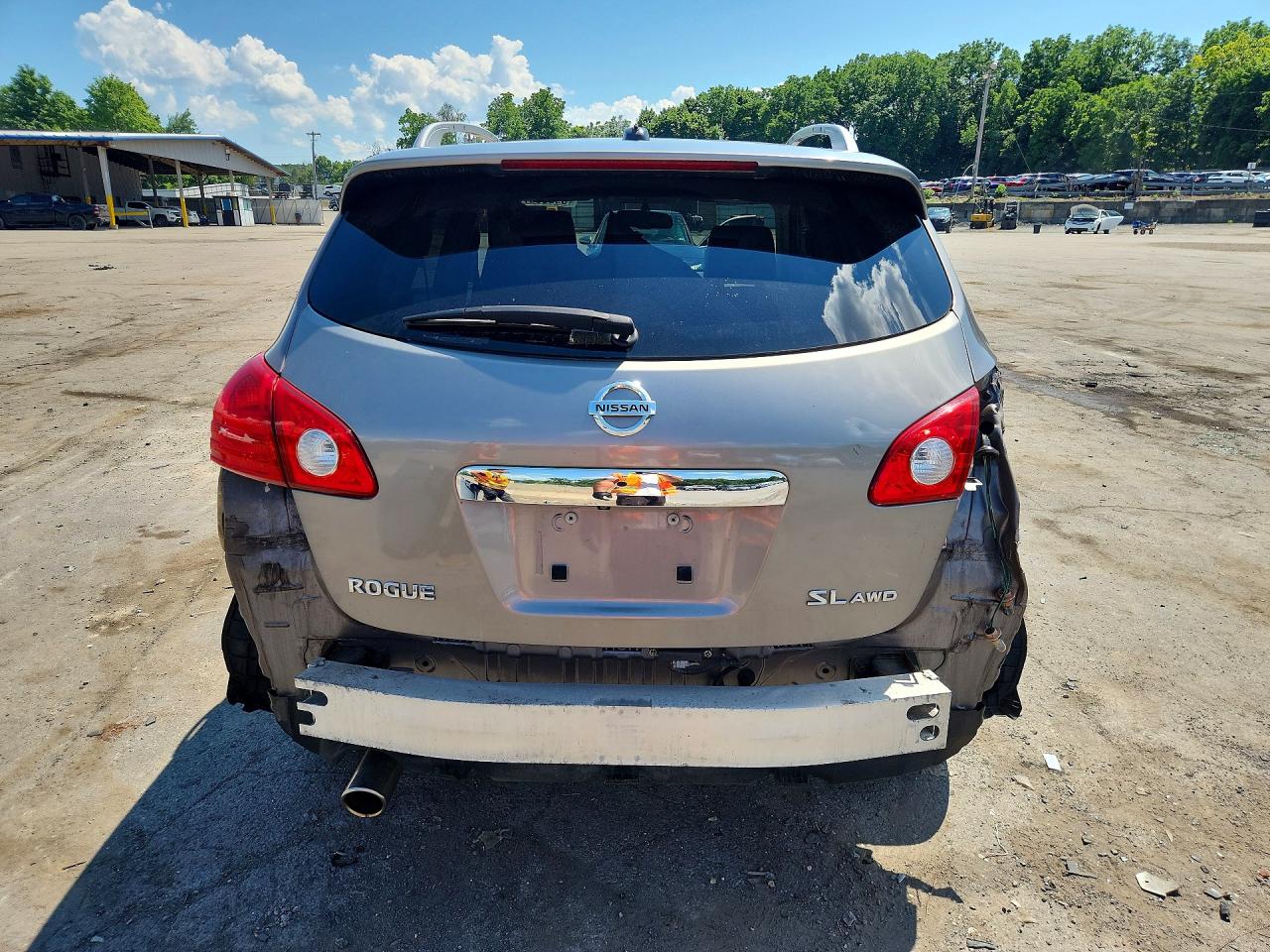 2011 Nissan Rogue S Silver vin: JN8AS5MVXBW281729