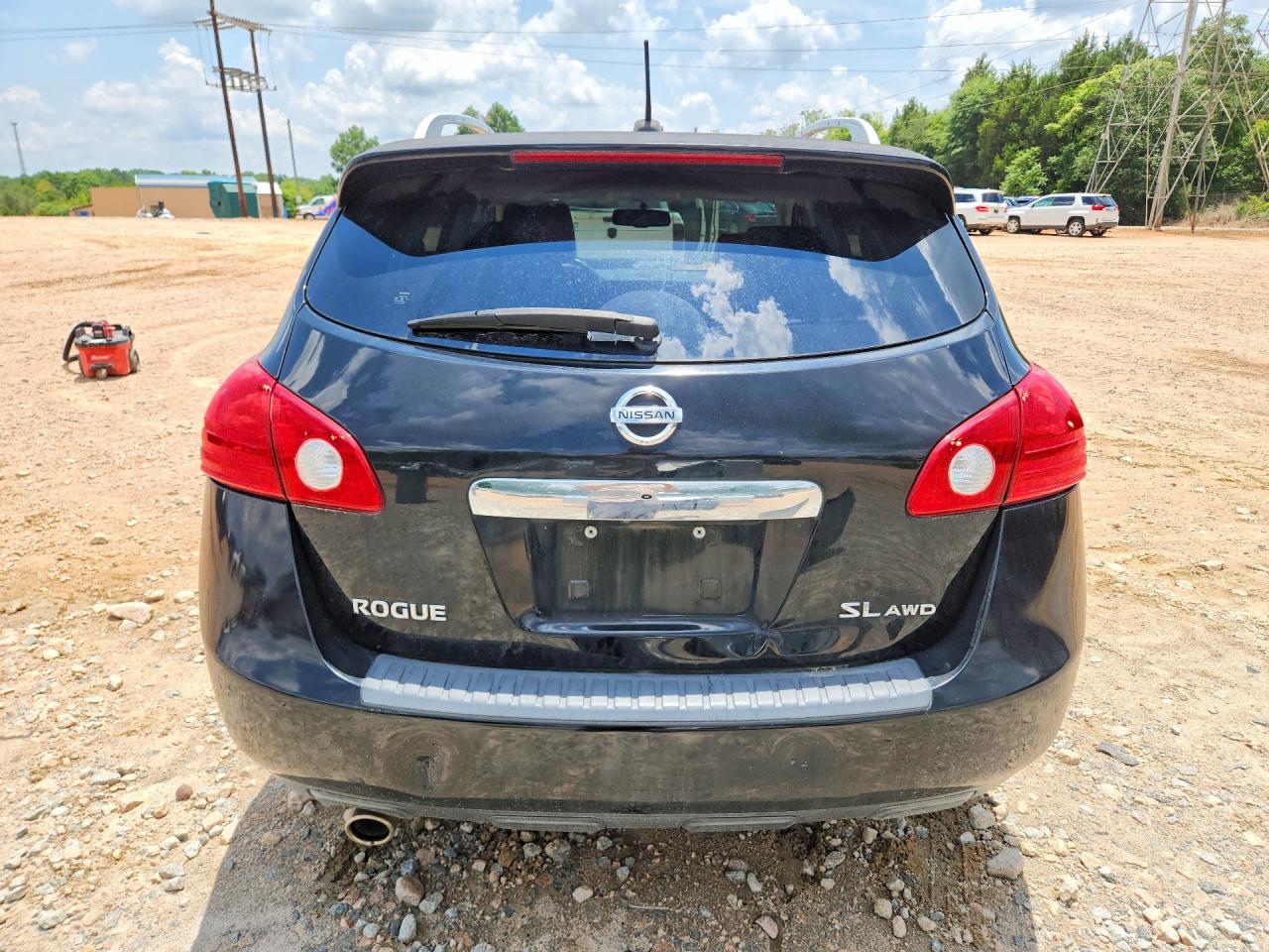 2011 Nissan Rogue S Черный vin: JN8AS5MVXBW282556