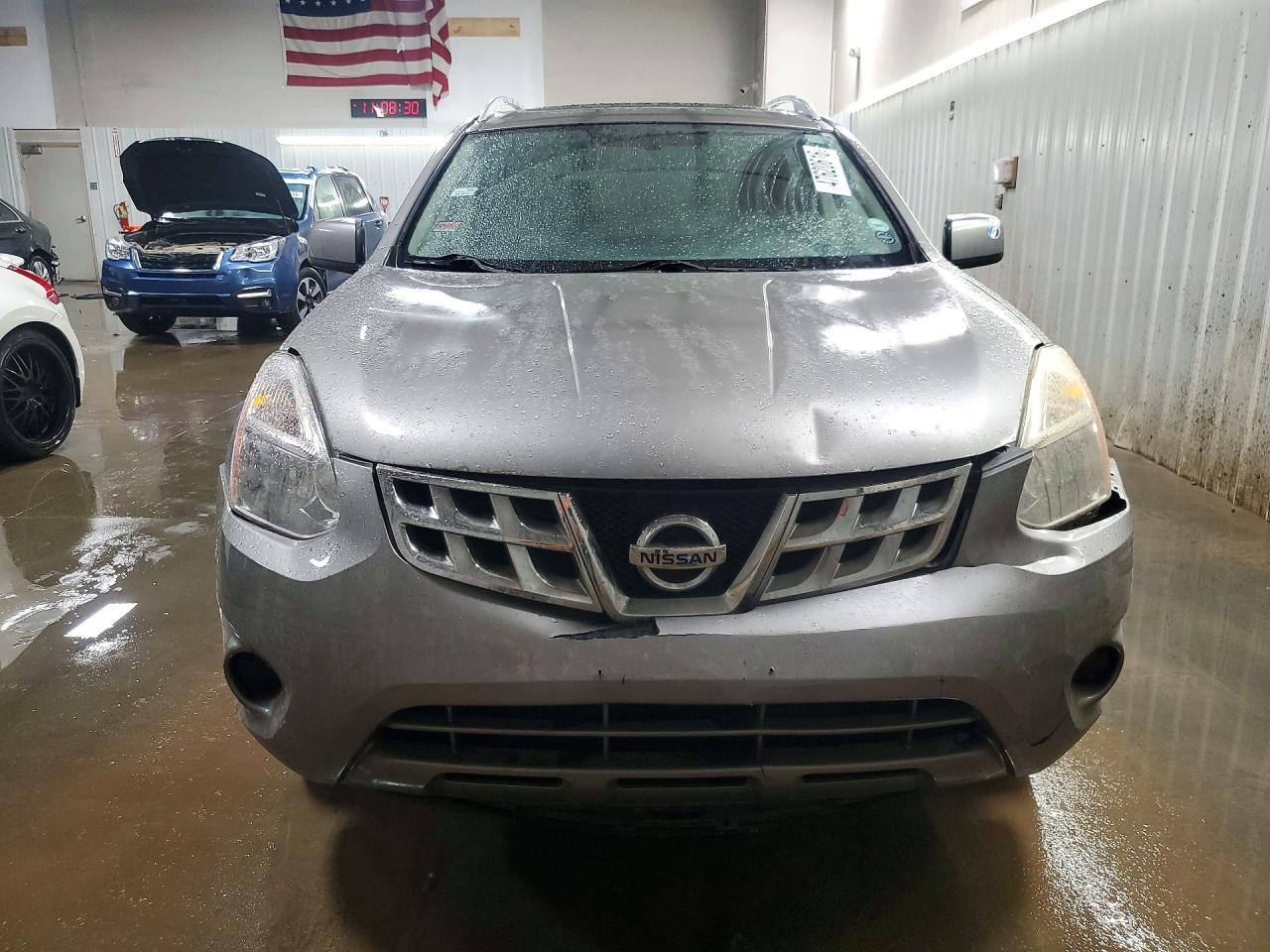 2011 Nissan Rogue S Gray vin: JN8AS5MVXBW283271