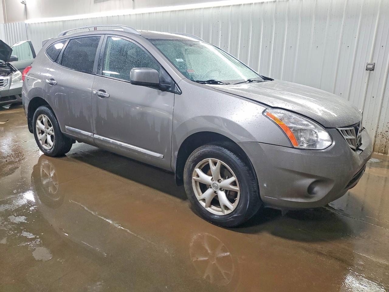 2011 Nissan Rogue S Gray vin: JN8AS5MVXBW283271