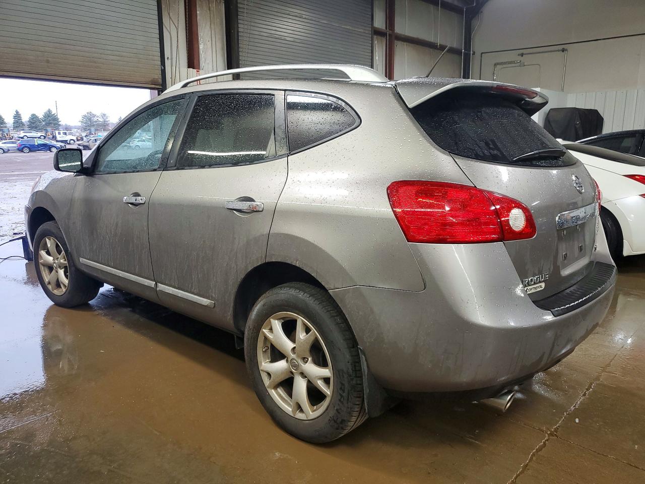 2011 Nissan Rogue S Gray vin: JN8AS5MVXBW283271