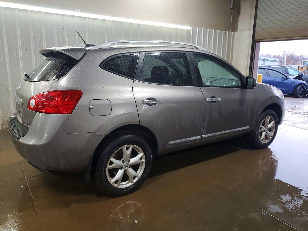 2011 Nissan Rogue S Gray vin: JN8AS5MVXBW283271