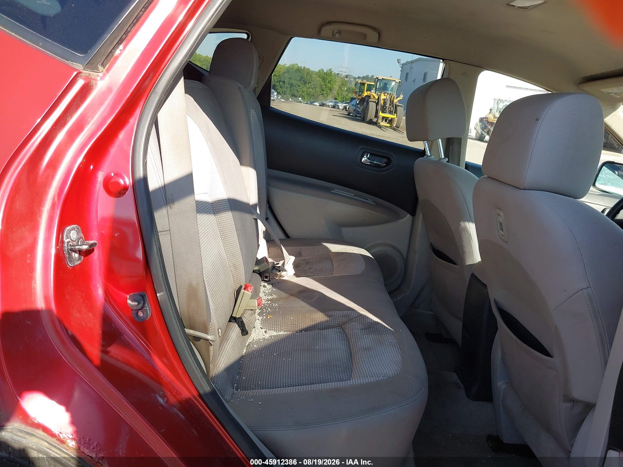 2011 Nissan Rogue Sv Red vin: JN8AS5MVXBW287286