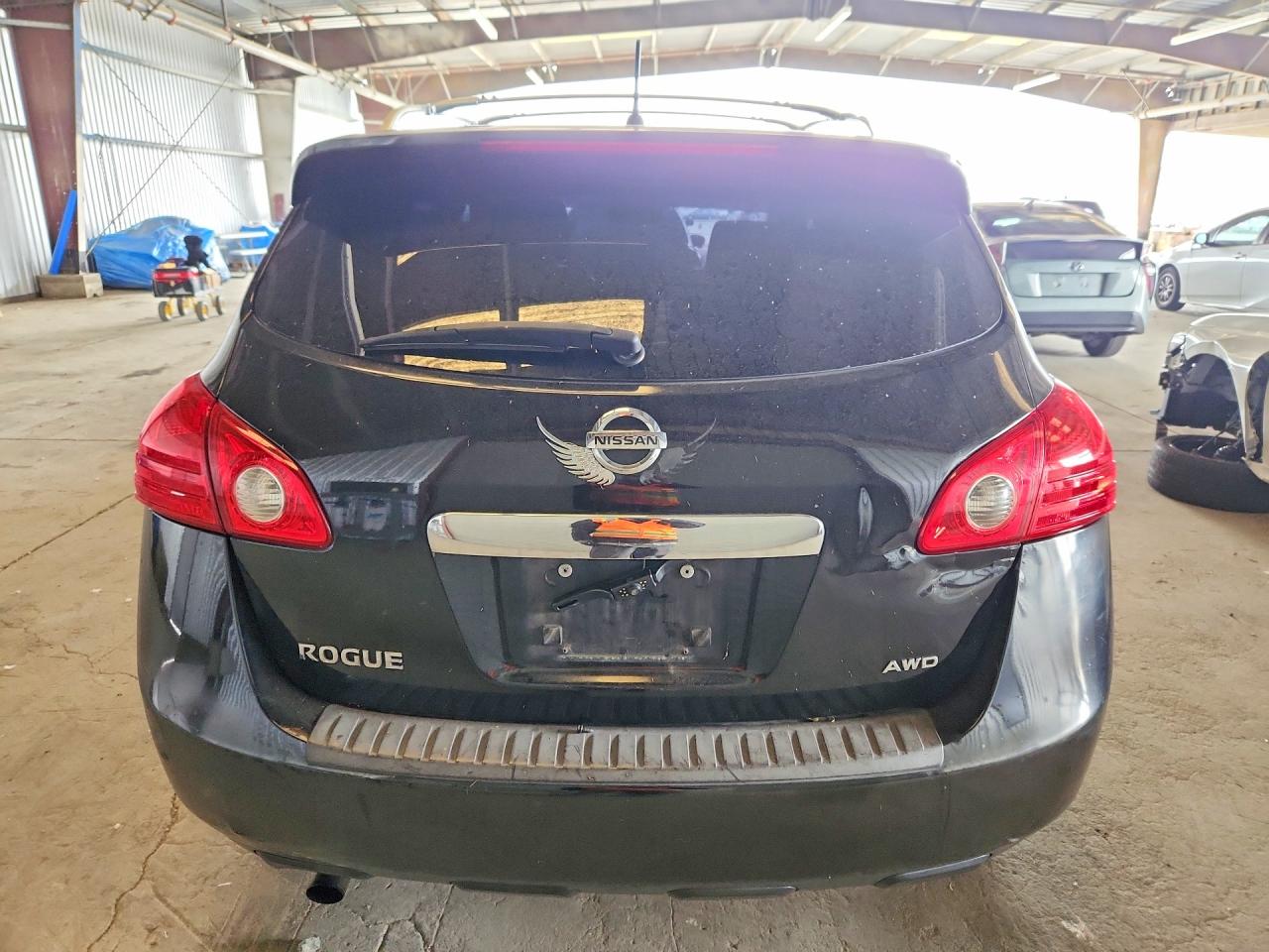 2011 Nissan Rogue S Black vin: JN8AS5MVXBW303387