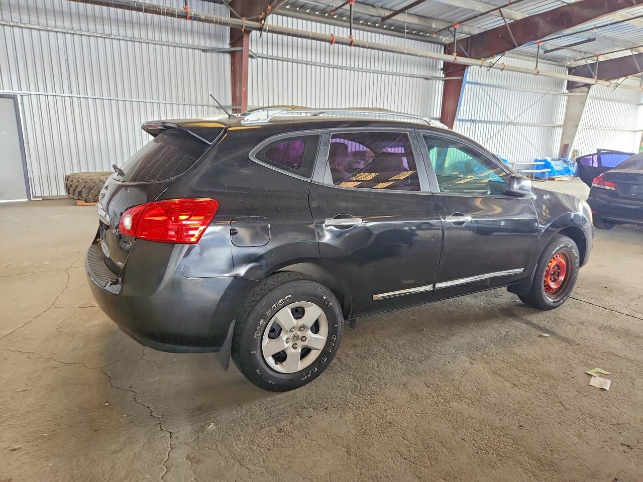 2011 Nissan Rogue S Black vin: JN8AS5MVXBW303387