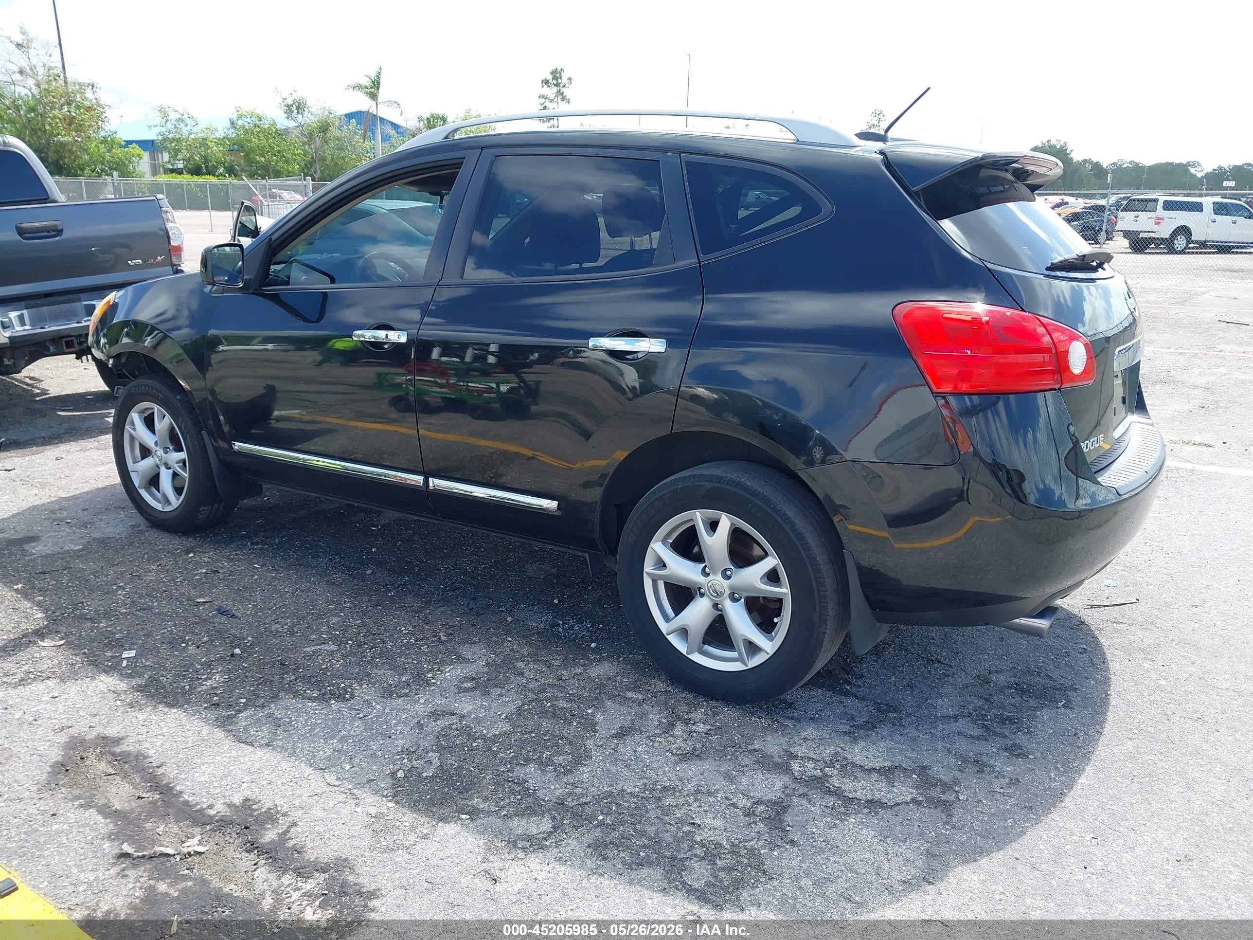 2011 Nissan Rogue Sv Black vin: JN8AS5MVXBW304720