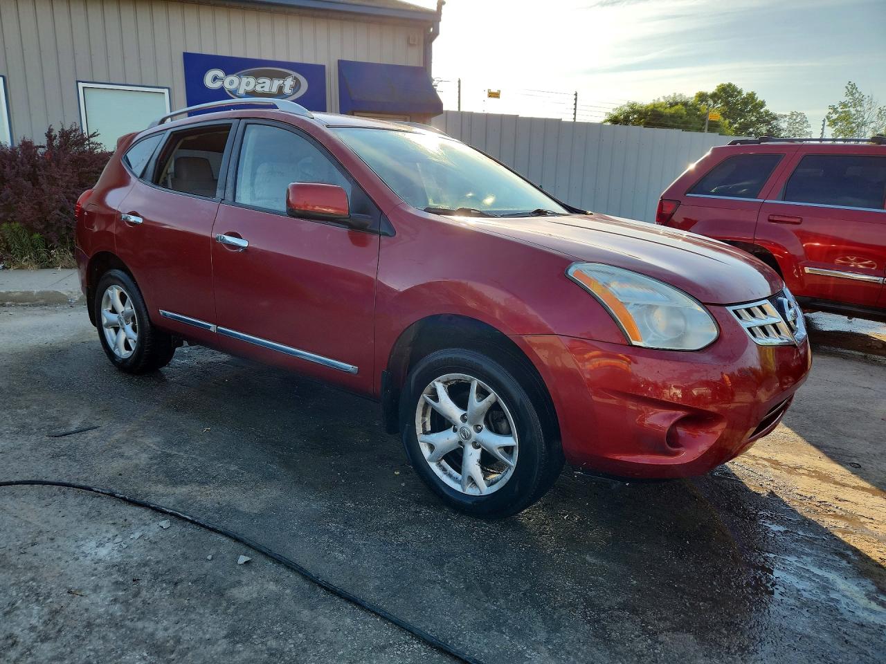 2011 Nissan Rogue S/sv/krom Red vin: JN8AS5MVXBW306595