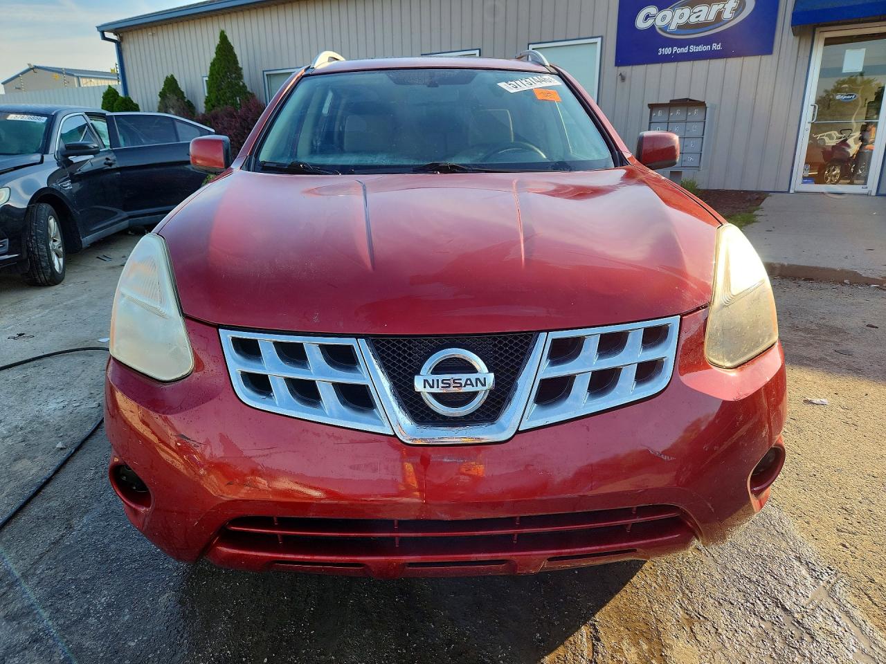 2011 Nissan Rogue S/sv/krom Red vin: JN8AS5MVXBW306595
